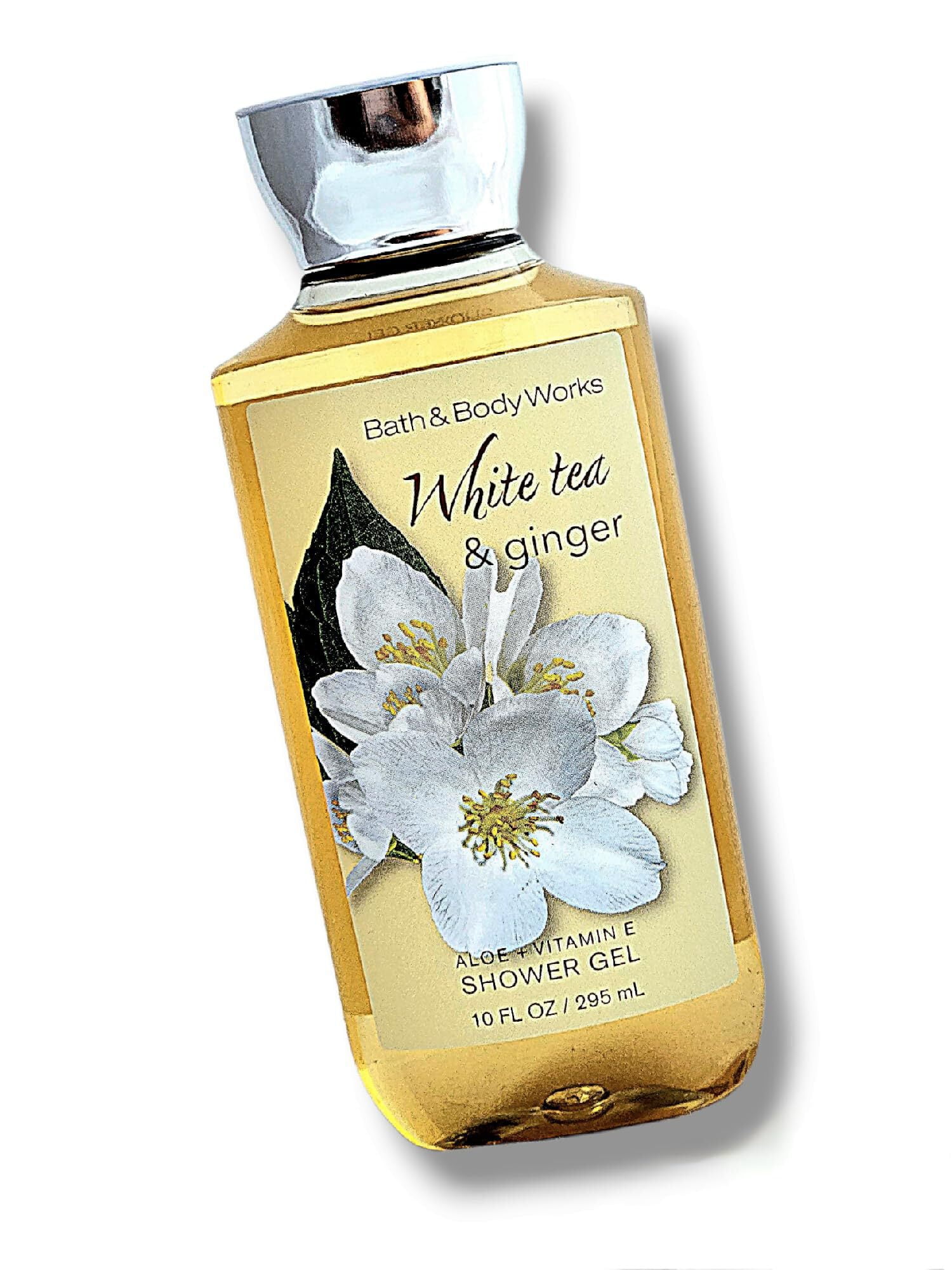 ポールシェリー　人気Purifying Bath Oil 150ml Bath & Body Works White Tea & Ginger Shower Gel, 10 Fl Oz