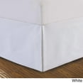 thumbnail image 3 of Levinsohn Textile DreamSpace Diamond Matelasse Tailored 14-inch Bedskirt Ivory Twin, 3 of 3