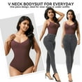 thumbnail image 5 of ANYFIT WEAR Backless Bodysuit Shapewear for Women Full Body Shaper Tummy Control Butt Lifting Seamless V Neck Slimming Tank Top, 5 of 5