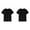B-Black 2PCS, variant on (2-Pack) 2025 T Shirts Short Toddler Boys Tops Sleeve Plain Top Tees Little Boys Tops Boy & UniLong Sleeve Pack Toddler Children Crew Neck Tops