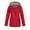 Red, variant on Womens Rain Jacket With Hood Lightweight Long Sleeve Windbreaker Zip Up Drawstring Raincoat With Pockets Sun Shirt Women Sun Protection Shirts for Women