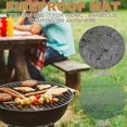 thumbnail image 4 of Barbacoa Parrilla para barbacoa, alfombrilla para salpicaduras de Gas, cubierta, protección del suelo, resistente al fuego, 4 of 5