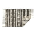 thumbnail image 3 of CHENILLE DOODLE LINES RUG - BLACK - 2 X 3 FT, 3 of 6