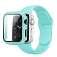 thumbnail image 1 of Correa para Apple Watch compatible con 38mm / 40mm de Silicón + Case Protector de pantalla con Cristal Templado. Mamá Pulpo  Silicón con case, 1 of 4
