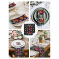 thumbnail image 3 of Mexican Flower Cloth Napkins Set of 6 Reusable Dinner Napkins, Abstract Colorful Floral Leaf Plant Cocktail Napkin Washable Table Napkins for Wedding/Holiday Party/Baby Shower 20"x20", 3 of 7