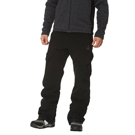 Gerry Men's Ski Snowboard Pant 4-Way Stretch, Black, Size 2X Large -