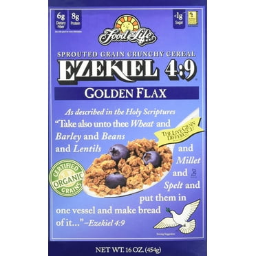 Food For Life Cereal Ezekiel 4:9 TVS1 Golden Flax, 16 OZ
