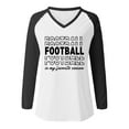 thumbnail image 4 of Chandails à Col Rond Légers Décontractés pour Femmes à Manches Longues, T-Shirt à Enfiler Imprimé Graphique de Football, Hauts Athlétiques pour Femmes, Coupe Ample, Chemises d'Été pour Femmes, Chemise d'Été pour Femmes, Chemise à Rayures pour Femmes, 4 of 4