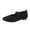 Black, variant on Fesfesfes Dress Shoes for Women Almond Toe New Flying Mesh Surface Shallow Mouth Comfortable Casual Slip-on Flat Shoes 36(5.5)