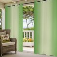 thumbnail image 3 of Spring Green Ombre Outdoor Curtains for Patio Waterproof,Windproof Privacy Curtains with Weighted Bottom,Modern Gradient Abstract Art Outside Drapes for Picnic Garage Backyard Cabana 54"x95" 2 Panel, 3 of 8