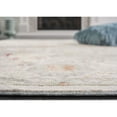 thumbnail image 5 of SAFAVIEH Valencia Joyce Bordered Oriental Polyester Runner Rug, Blue/Multi, 2'3" x 8', 5 of 9