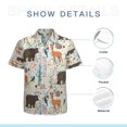 thumbnail image 7 of High Quality Hawaiian Shirts for Men Short Sleeve Aloha Beach Shirt Floral Summer Casual Button Down Shirts Blouses NQZV49, 7 of 7