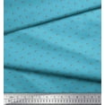 thumbnail image 2 of Soimoi Blue Cotton Duck Fabric Artistic Geometric Fabric Prints By Yard 42 Inch Wide, 2 of 3