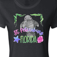 thumbnail image 4 of Inktastic St. Petersburg Florida Cute Swimming Manatee Women's T-Shirt, 4 of 5