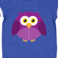 thumbnail image 4 of Inktastic Purple Owl Bird Boys or Girls Baby Bodysuit, 4 of 5