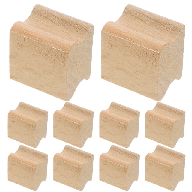 10 sellos de madera para manualidades, sellos para álbumes de recortes, sellos manuales para cuentas, sellos para tallar madera.