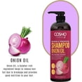 thumbnail image 2 of CD COSMO DESIGNS Thick & Strong Onion Oil Shampoo 1000ml, 33.8 fl.oz, For Men and Women, Shampoos, Paraben Free, Sulfate Free, Hair Care, Health and Beauty, For Daily Use, 2 of 3