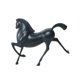thumbnail image 3 of Adorno de caballo Escultura de caballo de metal Arte Éxito Significado Escritorio Caballo al galope Sin base, 3 of 9