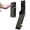Black 2 Pack, variant on Door Stoppers, Kick Down Door Stop, Door Stopper for Bottom of Door, Suitable for Doors with a Gap Up to 3.5 Inches, Door Holder to Keep Door Open