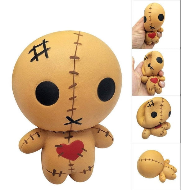 JM 2 piezas de juguete blando, suave, exquisito muñeco de terror, juguete perfumado para aliviar el estrés, colección Kawaii de peluche, juguete de crecimiento lento, simulación de descompresión, juguete para curar para niños, juguetes de regalo JM