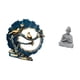 thumbnail image 5 of Figura De Buda Mono De Resina, Artesanía Para Decoración Del Hogar, Estantería, Sala De Estar, Escritorio Interior, Escultura Budista Coleccionable En Miniatura., 5 of 8