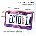 thumbnail image 3 of Aluminum License Plate Frame 2 Pack Car Exterior Accessory Car Tag Holder for Front Rear Plates Cars Decor Lavender Bohemian Pattern, 3 of 7