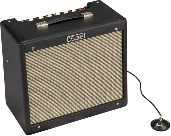 Fender Blues Junior IV Guitar Combo Amplifier - Black w/ Fender Amperstand Guitar Cradle