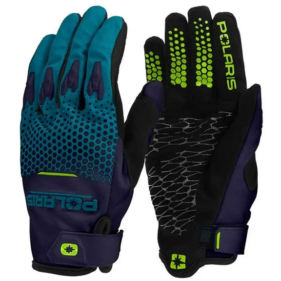 Polaris Throttle Gloves, Teal | 2865387