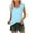 Light Blue, variant on Scyoekwg Women's Tank Tops Crew Neck Basic Tank Tops Ladies Tops Solid Color Comfy Sling Shirts Sleeveless Tops Summer Loose Casual Blouses (Light Blue,XXL)