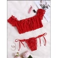 thumbnail image 5 of Conjunto de sujetador de encaje sexy estilo europeo y americano ropa interior sexy bikini dividido para mujer ropa interior sexy, 5 of 5