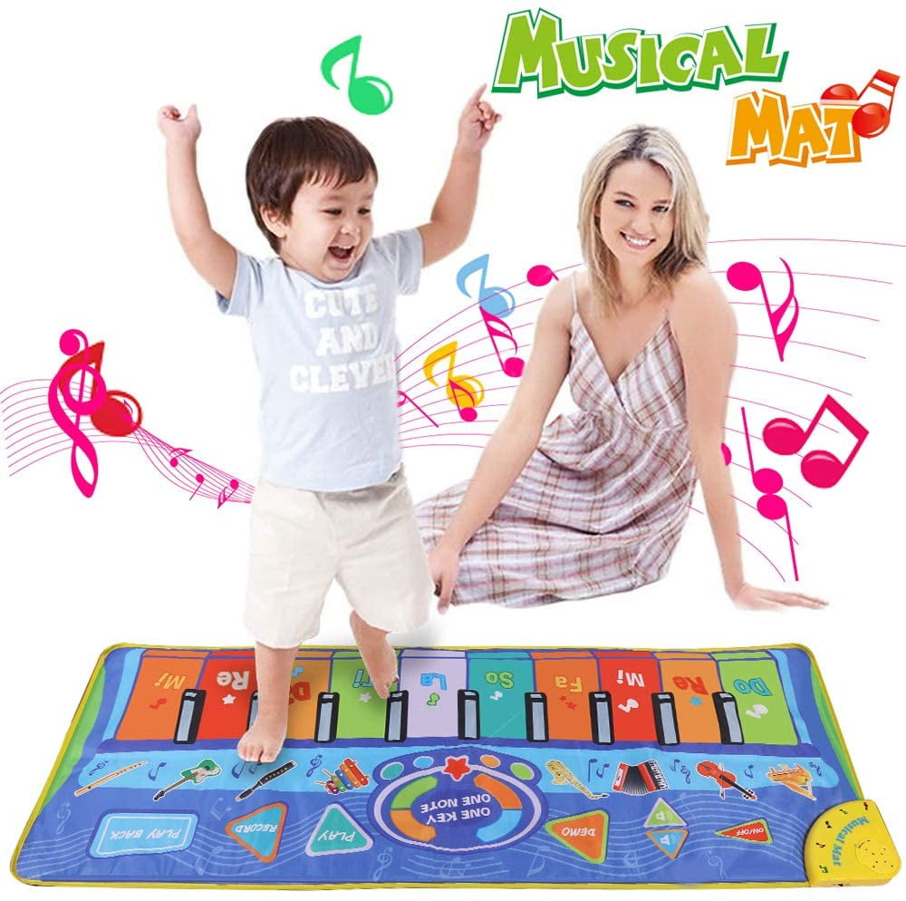 Piano Mat Music Mat Children Toys, Piano Mat Dance Mats Children With
