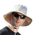 thumbnail image 5 of SikaFu Cross -Border New Summer Net -Eye Breathable Fisherman Hat Men's Outdoor Climbing Hat Big Eaves Large Eaves Sun Sunscreen Hat, 5 of 9