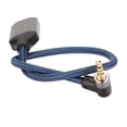 thumbnail image 1 of Cable de División de Micrófono de Auriculares, Diseño Compacto de Cable de Extensión de Audio 1 Macho A 2 Femenino de 3.5 mm Profesional De 90 de Puerto de 90 PARA, 1 of 7