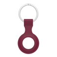 thumbnail image 1 of Funda de llavero de silicona con localizador de fundas para Apple Airtags Tracker Wine Red Red, 1 of 9