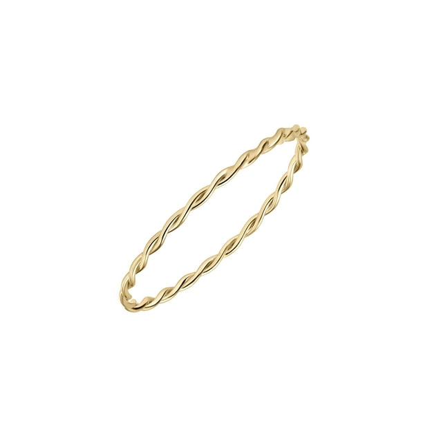 Keepsake 10kt Yellow Gold 1mm Twist Stackable Anniversary Ring