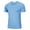 Sky Blue, variant on Men's Short Sleeve UPF 50+ T-Shirt Quick Dry Rash Guard Athletic Running Swim Top Tee Performance Water Shirts Navy 10(XL)