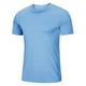 thumbnail image 2 of Camisa Elvqul Caballero Playa Elástica Deportivas sin Estampado Manga Corta Azul Celeste Cuello Redondo, 2 of 5