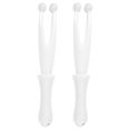 thumbnail image 1 of Shisuyan Masseur pour Doigts, Poignet et Main Transparent 2 Pcs 6.7X1.2X0.8In, 1 of 8