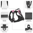 thumbnail image 6 of Sigee Cow Spots for Adjustable Dog Harness for Small Medium Large Dogs,No Pull, Reflective, Breathable for Walking, Jogging-X-Large, 6 of 6