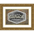 thumbnail image 1 of Perrenoud, Aubree 14x11 Gold Ornate Wood Framed with Double Matting Museum Art Print Titled - Garage, 1 of 4