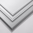 thumbnail image 5 of PVC Ceiling Tiles, 2'x2' Plastic Sheet in Argent Silver (12-Pack), 5 of 5