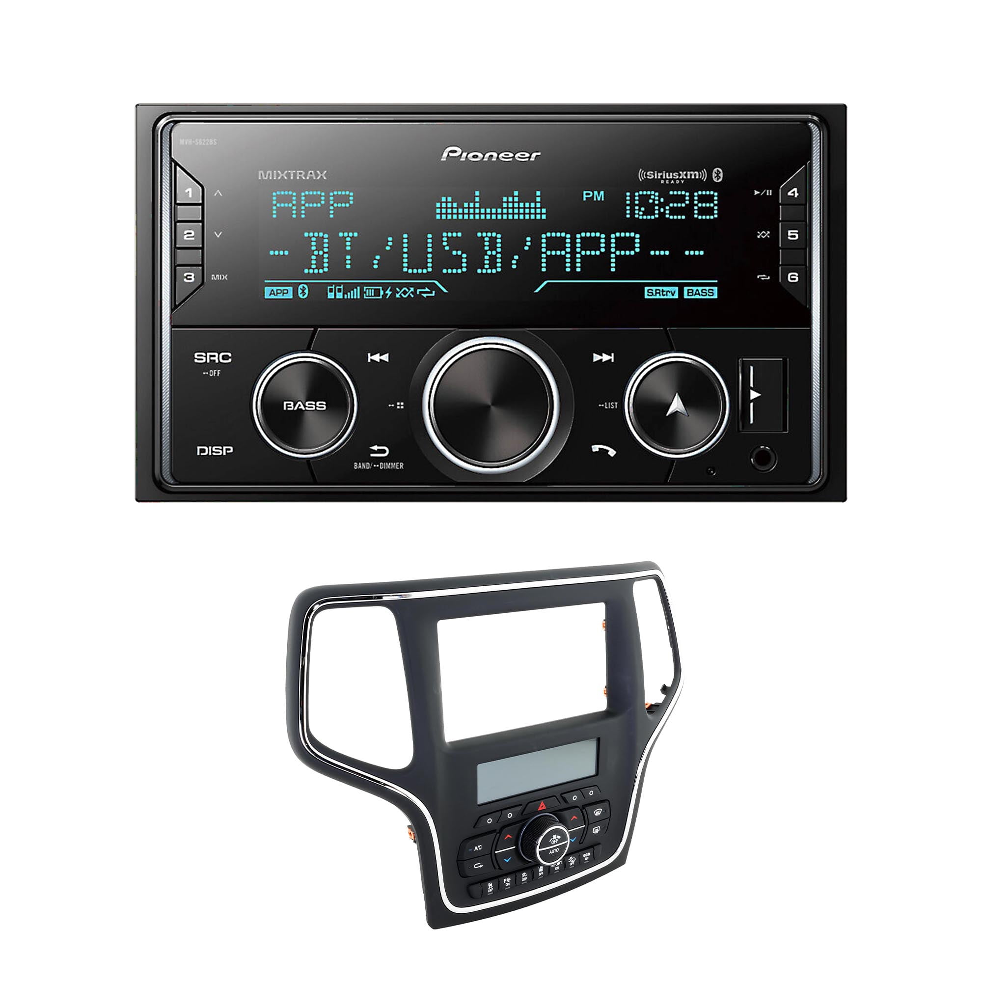 Pioneer MVHS622BS w/ SXV300v1 Sirius/XM Satellite Tuner and