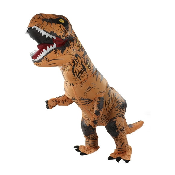 Disfraz De Dinosaurio Inflable T-Rex Disfraz Inflable Para Halloween, Cosplay, Fiestas De Navidad Y Eventos Divertidos Al Aire Libre
