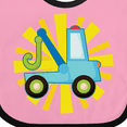 thumbnail image 4 of Inktastic Tow Truck Lover Boys or Girls Baby Bib, 4 of 4