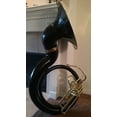 thumbnail image 2 of Brass Sousaphone 3 Valve Big Tuba 25" Musical Instrument with Carry Case, 2 of 4