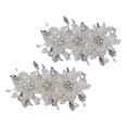 thumbnail image 3 of 2 piezas zapatos encanto adornos zapato nupcial clip ornamento para sombrero de compromiso, 3 of 9