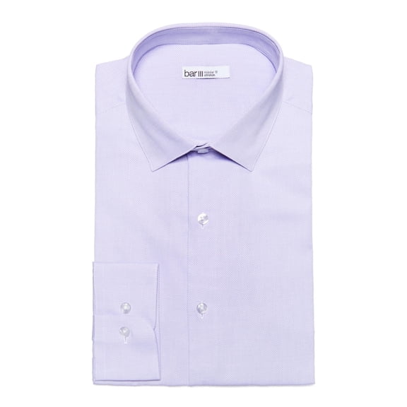 Bar III Mens Slim Fit Button Down Dress Shirt