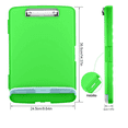 thumbnail image 2 of Portapapeles Papeleta Almacena Papele Tabla Clip Carta Xtellar verde, 2 of 3