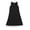 #49 Black, variant on Solid Colour Knit Women Clothing Summer Casual Bohemian Style T-shirt Dresses Beach Cover Up Sleeveless Loose Tank Vest Lacework Dress with Pockets, Khaki