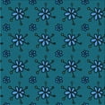 thumbnail image 1 of Ahgly Company Machine Washable Indoor Square Transitional Dark Turquoise Green Area Rugs, 4' Square, 1 of 7